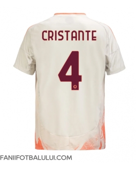 AS Roma Bryan Cristante #4 Tricou Fotbal Replică 2024-25 Barbati Deplasare